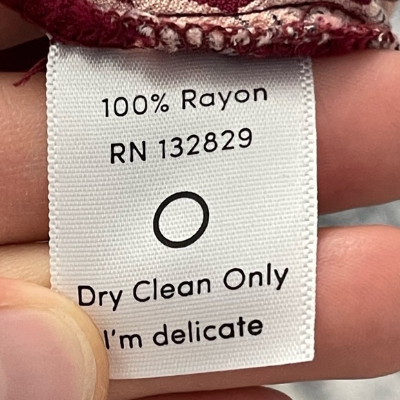 🥒 Privacy Please Fillmore Wrap Summer Floral Red High Low Midi Dress Calico M - Picture 6 of 7